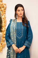 Sonrisa Daneen Teal 3pc