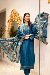 Sonrisa Daneen Teal 3pc