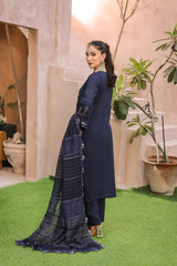 Queen By Dr Haris Unstitched 3 Piece Summer Collection-Que-003