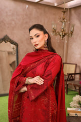 Queen By Dr Haris Unstitched 3 Piece Summer Collection-Que-006