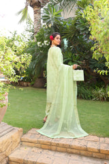 Hermosa By Dr Haris Semi Stitched Formals Collection-(Complimentary Clutch & Jewellery)-Her-002