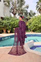 Hermosa By Dr Haris Semi Stitched Formals Collection-(Complimentary Clutch & Jewellery)-Her-001