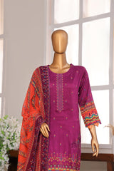 Pareesa By Dr Haris Unstitched 3 Piece Viscose Collection-Par-003
