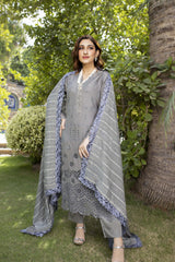 Nissa By Dr Haris Unstitched 3 Piece Viscose Collection-Nis-008