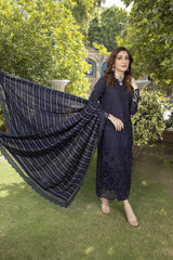 Nissa By Dr Haris Unstitched 3 Piece Viscose Collection-Nis-007