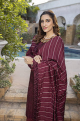 Nissa By Dr Haris Unstitched 3 Piece Viscose Collection-Nis-001