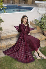 Nissa By Dr Haris Unstitched 3 Piece Viscose Collection-Nis-001