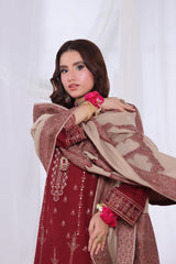 Alif By Dr Haris Unstitched 3 Piece Winter Collection-Alf-006
