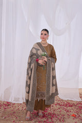 Alif By Dr Haris Unstitched 3 Piece Winter Collection-Alf-003