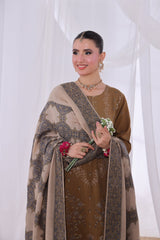 Alif By Dr Haris Unstitched 3 Piece Winter Collection-Alf-003