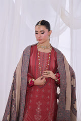 Alif By Dr Haris Unstitched 3 Piece Winter Collection-Alf-002