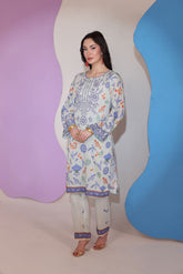 Working Women By Dr Haris Unstitched 2 Piece Vol-03 Collection-Wwd-024