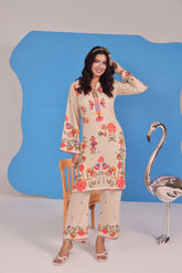 Working Women By Dr Haris Unstitched 2 Piece Vol-03 Collection-Wwd-027