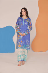 Working Women By Dr Haris Unstitched 2 Piece Vol-03 Collection-Wwd-022
