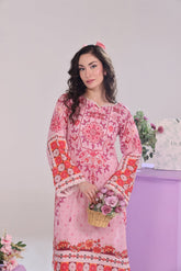 Working Women By Dr Haris Unstitched 2 Piece Vol-03 Collection-Wwd-019