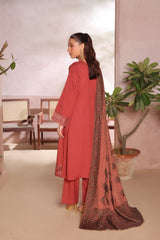 Zarna By Dr Haris Unstitched 3 Piece Dhanak Collection-Zar-001