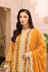 Queen By Dr Haris Unstitched 3 Piece Summer Collection-Que-002