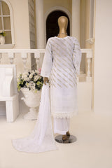 Monochrome By Dr Haris Unstitched 3 Piece Lawn Collection-Mon-003