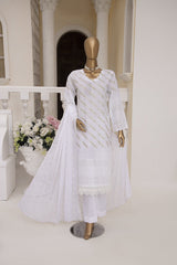 Monochrome By Dr Haris Unstitched 3 Piece Lawn Collection-Mon-003