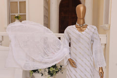 Monochrome By Dr Haris Unstitched 3 Piece Lawn Collection-Mon-001