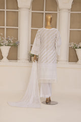 Monochrome By Dr Haris Unstitched 3 Piece Lawn Collection-Mon-001