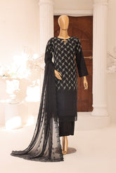 Monochrome By Dr Haris Unstitched 3 Piece Lawn Collection-Mon-004