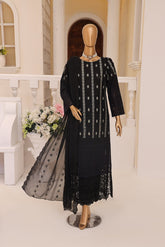 Monochrome By Dr Haris Unstitched 3 Piece Lawn Collection-Mon-002