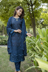 Kamila By Dr Haris Unstitched 3 Piece Viscose Collection-Kam-003