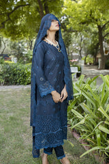 Kamila By Dr Haris Unstitched 3 Piece Viscose Collection-Kam-003