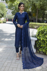 Kamila By Dr Haris Unstitched 3 Piece Viscose Collection-Kam-002