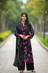 Dr Haris Unstitched 3 Piece Vol-04 Collection-Dpw-011