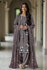 Dr Haris Unstitched 3 Piece Vol-03 Collection-Dpw-010