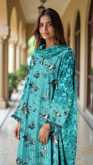 Dr Haris Unstitched 3 Piece Vol-09 Collection-Dpw-016