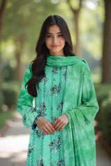 Dr Haris Unstitched 3 Piece Vol-07 Collection-Dpw-014