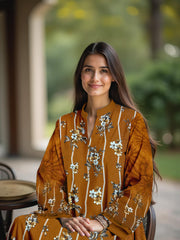 Dr Haris Unstitched 3 Piece Vol-05 Collection-Dpw-012