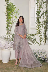 Dr Haris Semi-Stitched 3 Piece Formals Collection-DRF-003