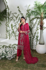 Dr Haris Semi-Stitched 3 Piece Formals Collection-DRF-001