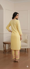 Umer Aayan 2 piece Lawn Suit with Cotton Trouser -Ready to Wear
