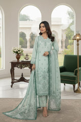 Umer Aayan 3 Piece Stitched Lawn suit