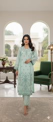 Umer Aayan 3 Piece Stitched Lawn suit