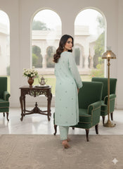 Umer Aayan 3 Piece Stitched Lawn suit