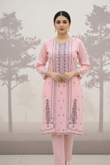 Umer Aayan 2 Piece Lawn stitched suit -Ready to wear