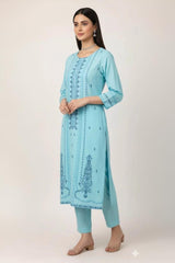Umer Aayan 2 Piece Lawn Stitched suit -Ready to wear