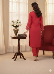 Umer Aayan 2 Piece Stitched Lawn suit -Ready to wear