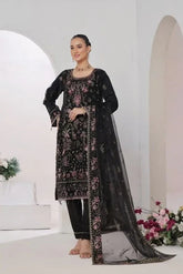 Dressline Aroohi Unstitched 3 Pc Luxury Emb Organza Collection