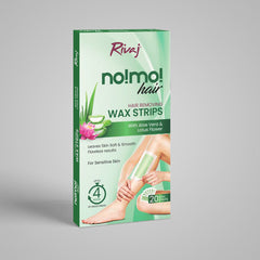 Rivaj-Aloe Vera & Lotus Flower Hair Removing Body Wax Strips
