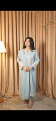 Tiraz Stitched 3 Piece Summer Suit-Nisah