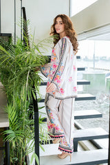 Yaaqot Stitched 2 Piece Lawn Collection-Water Floral Dgn # 05