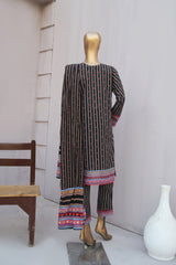 Girl woman Printed Embroidered Lawn Stitch Shirt Kurti Frock Cotton Dupatta Printed Trouser