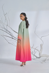 Brandlo PK Sunset Maxi Dress - Fashionable 2pcs Set for Effortless Chic